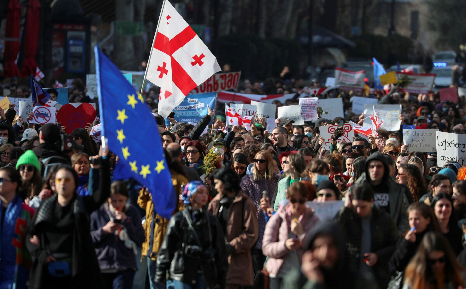 Georgia: EU welcomes withdrawal of draft legislation on “foreign influence”