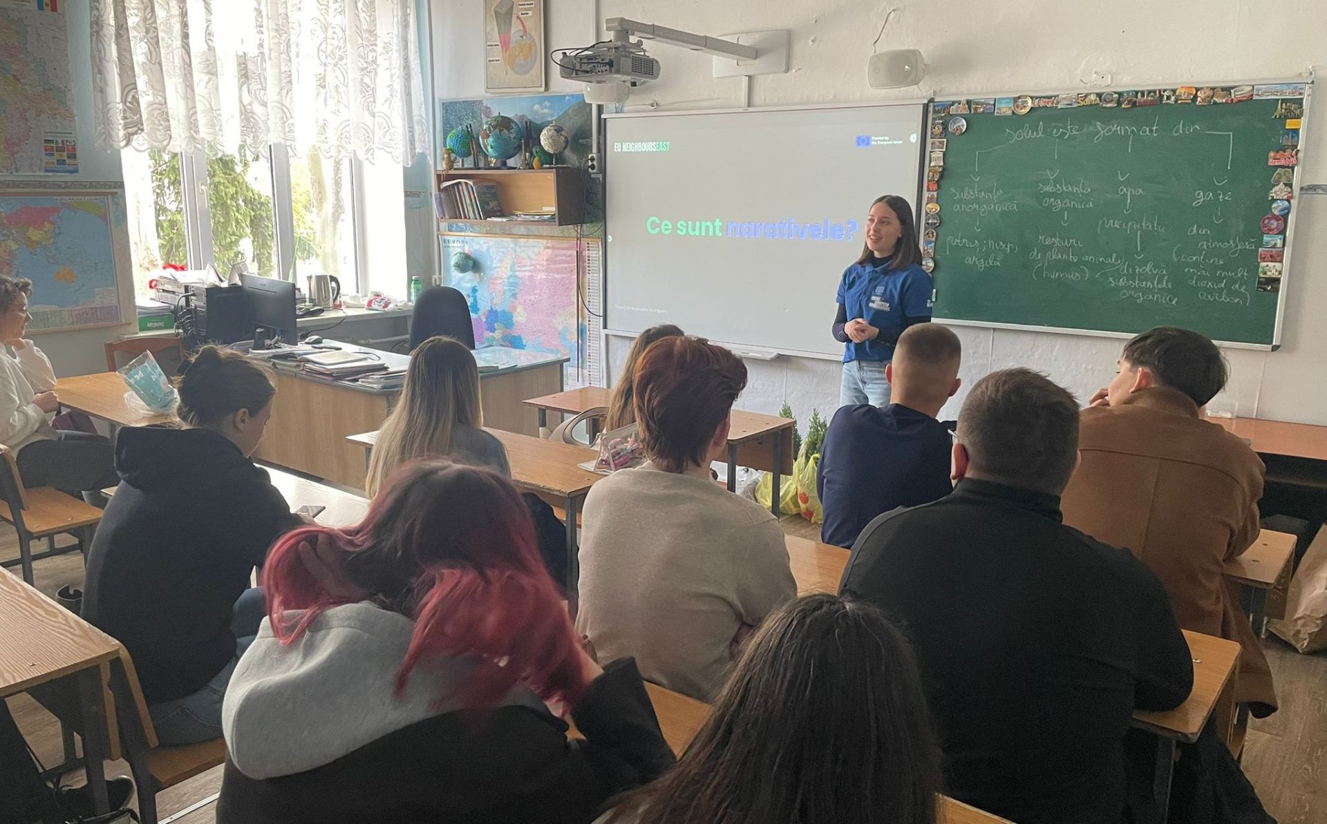 Council of Europe’s “Block the hatred, share the love” campaign at “Minerva” High School