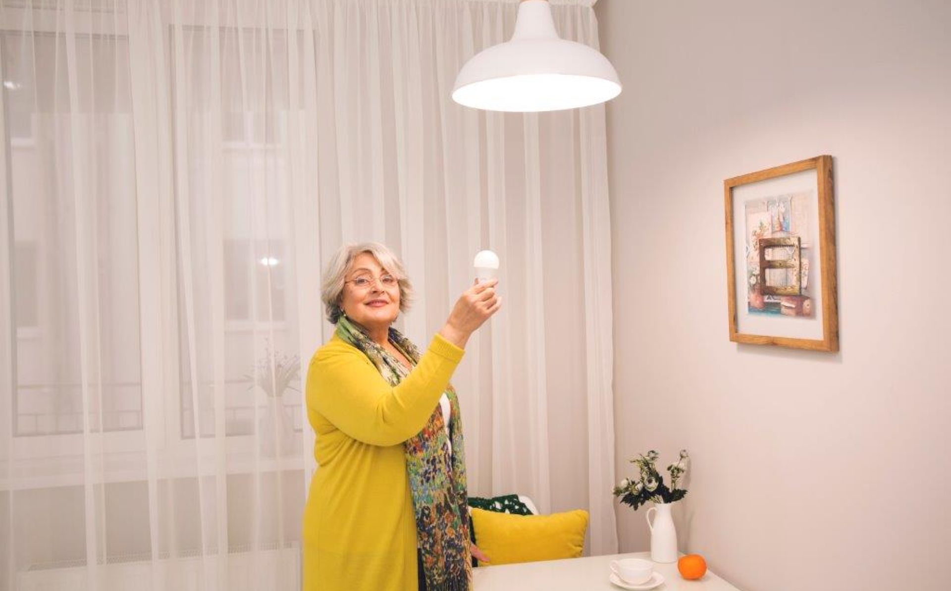 EU4Energy proqramının “Ağbirçək nənəsi” enerjidən səmərəli istifadənin yollarına dair məsləhətlərini bölüşür