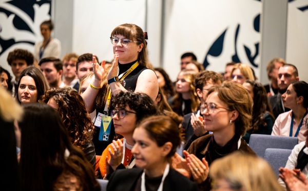 Young people from across the Eastern Partnership at the EU4Youth Days 2025 in Brussels, October 2025