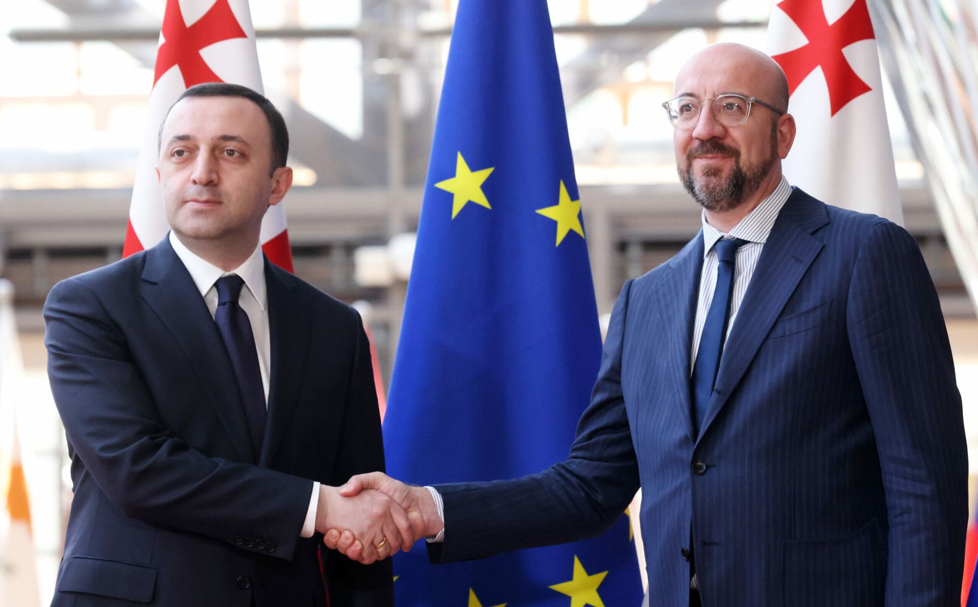 Georgian Prime Minister discusses Georgia’s European path in Brussels&nbsp;