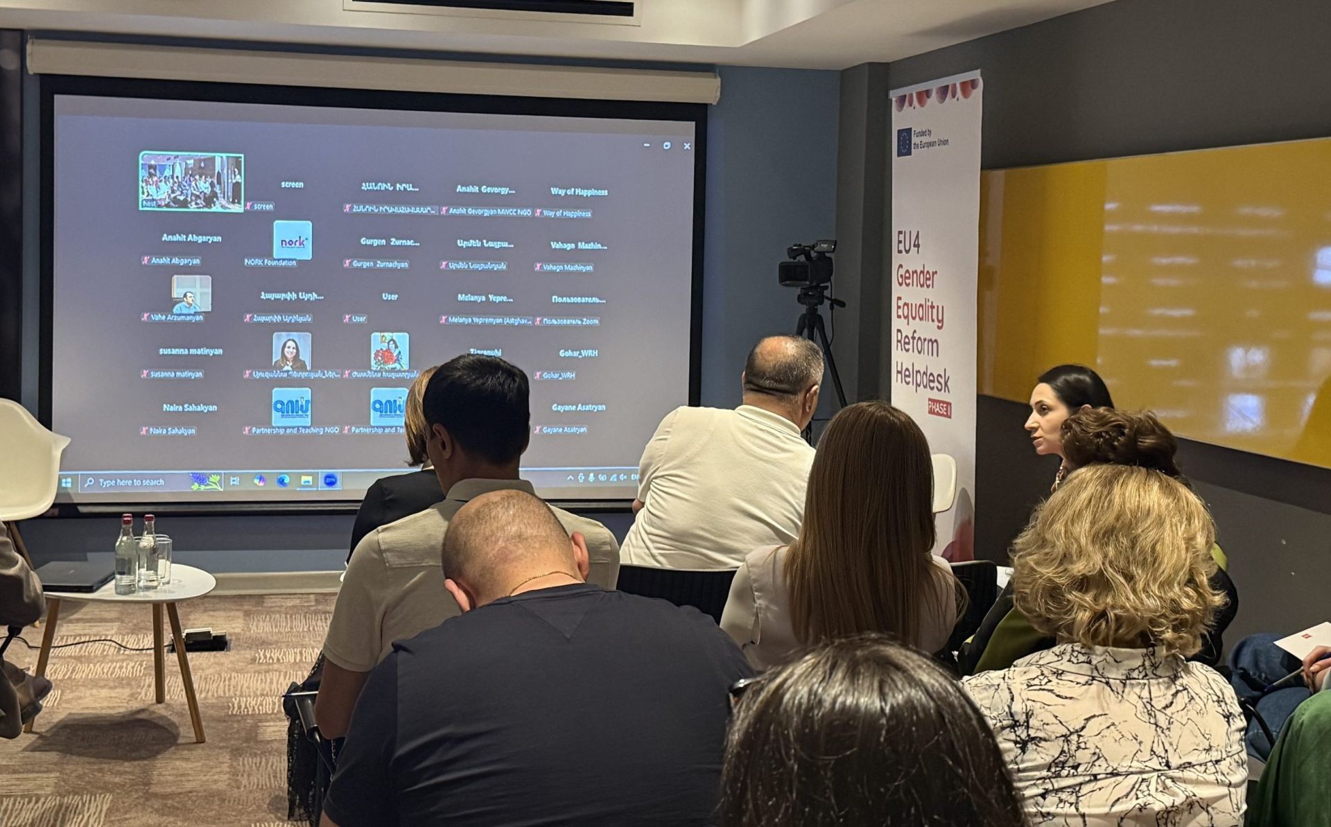 Participatory public discussion on equal opportunities held in Armenia with EU support