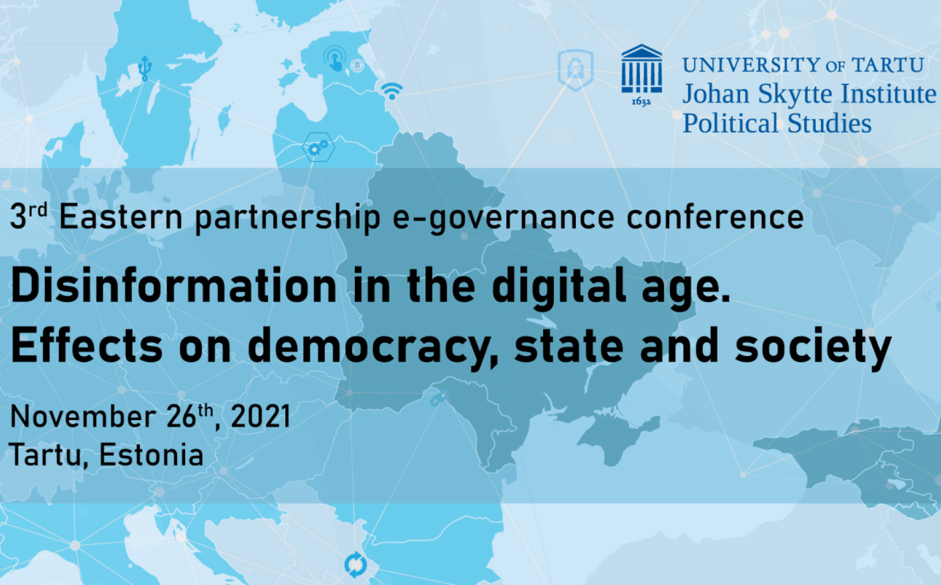 e-Governance conference on disinformation for Eastern Partnership – Apply to participate