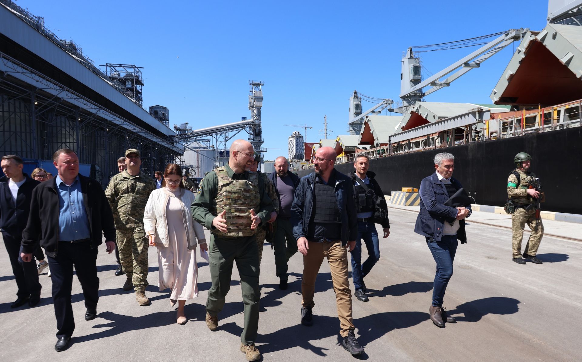 Charles Michel in Odesa: ‘You are not alone. We will be with you for as long as it takes’