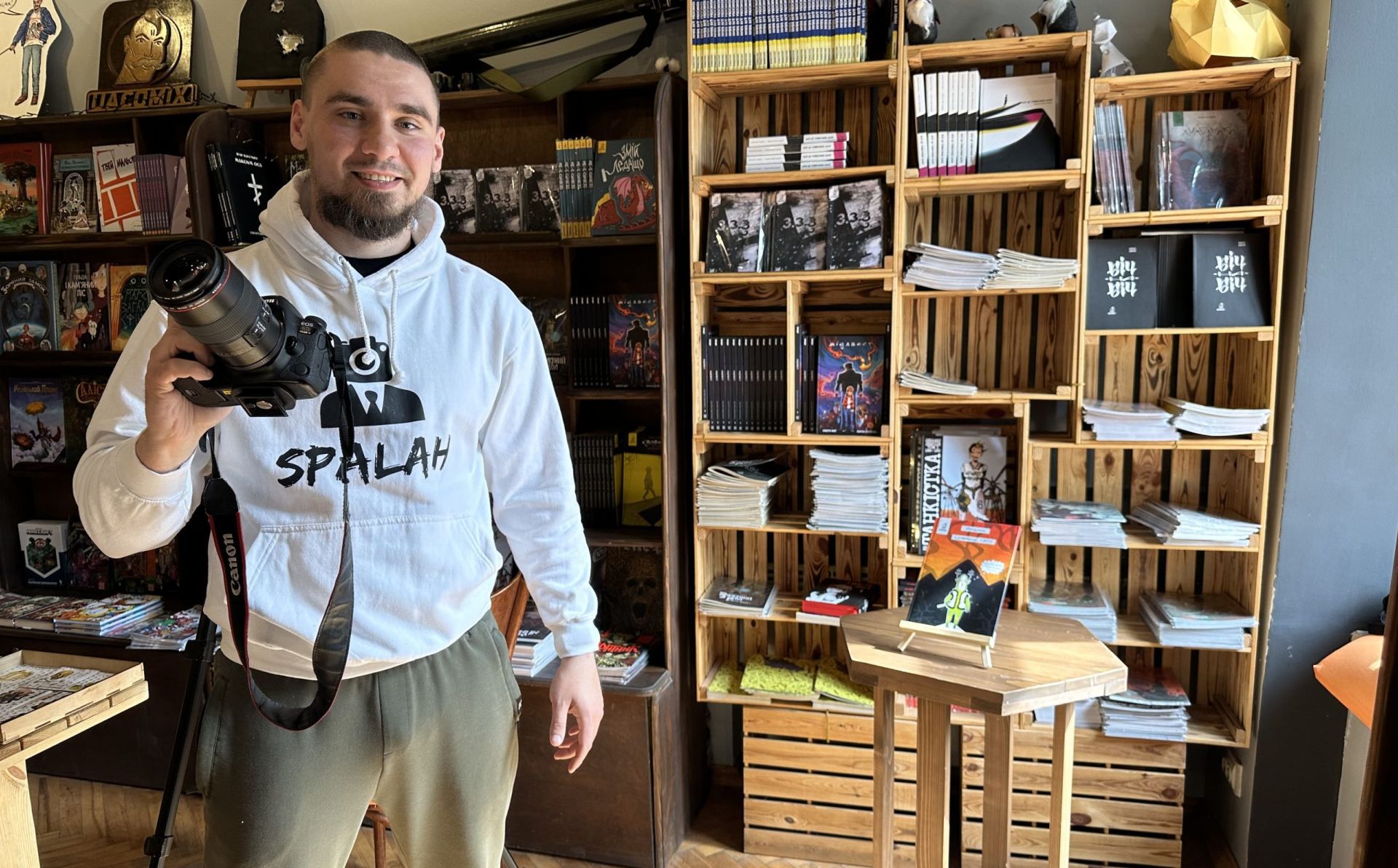 Framing a new start: how veteran Roman Paramushchak is developing Spalah studio in Lviv