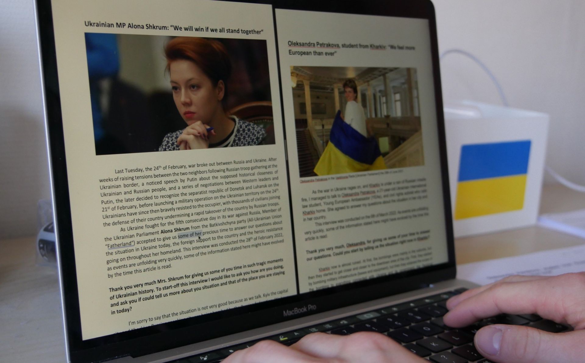 #IstandWithUkraine: the story of Jules