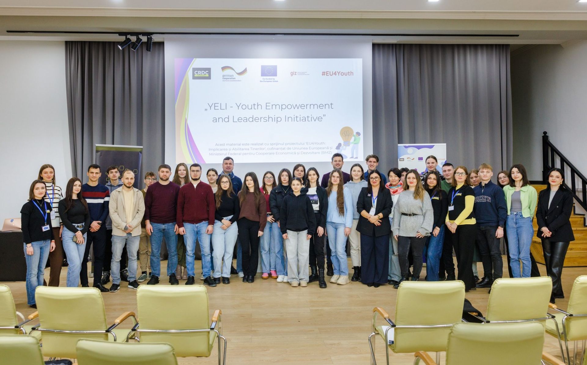 EU4Youth supports ‘YELI’ initiative empowering young leaders in Southern Moldova
