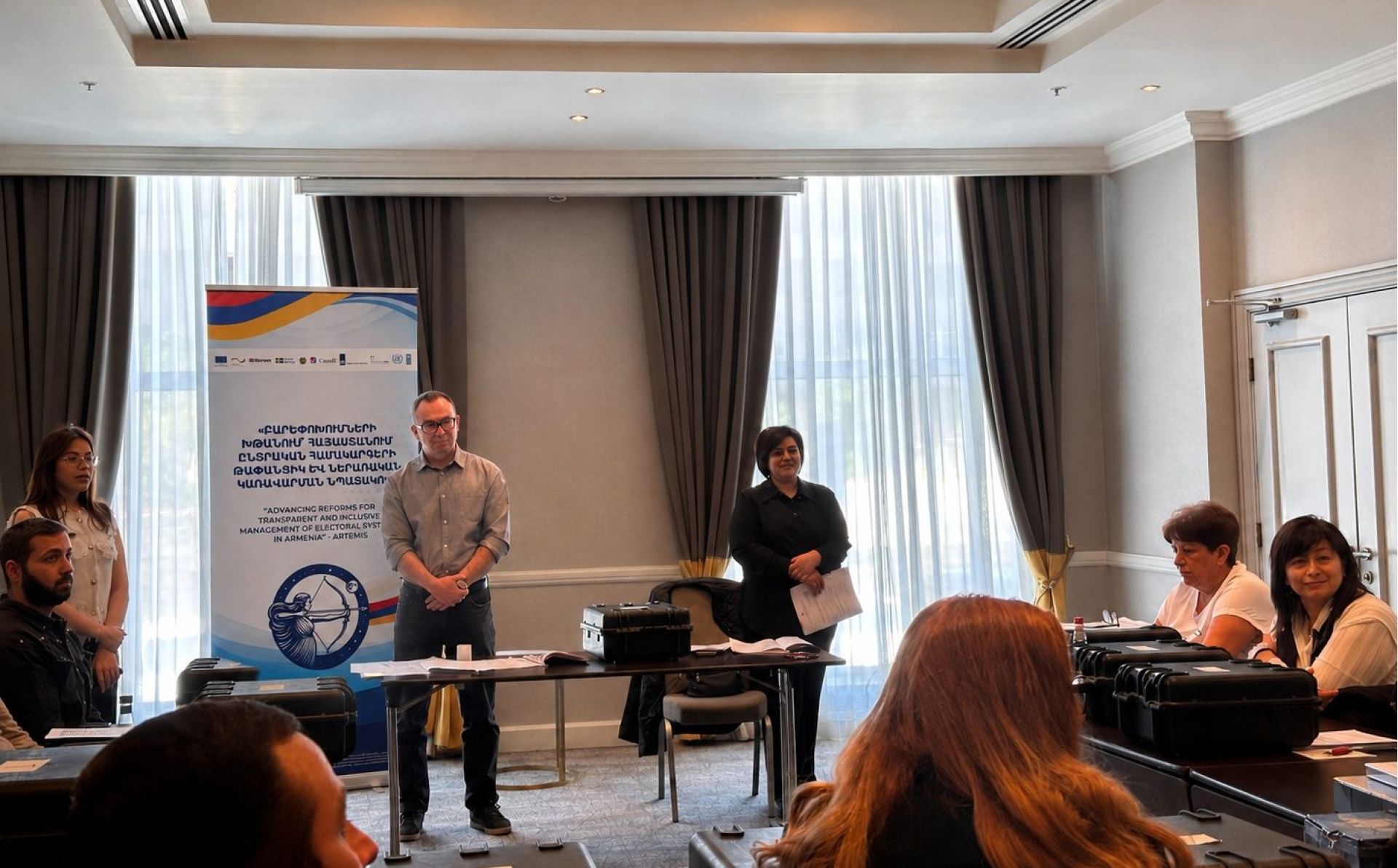 Elections in Armenia: EU-funded project runs training for trainers on technical voter identification equipment