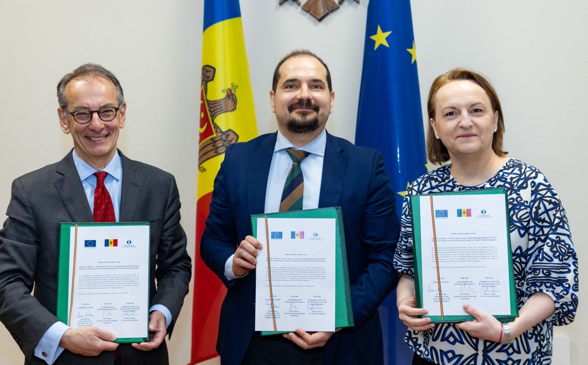 UE și BERD consolidează sprijinul pentru agenda de reforme a Guvernului