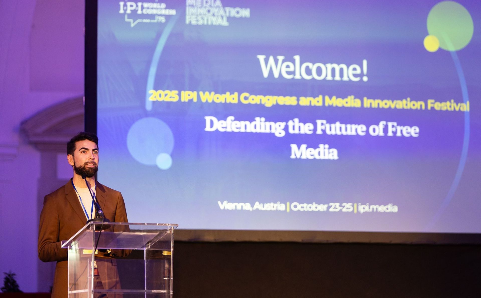 2025 IPI World Congress: global media leaders gather in Vienna to discuss how to defend free media 