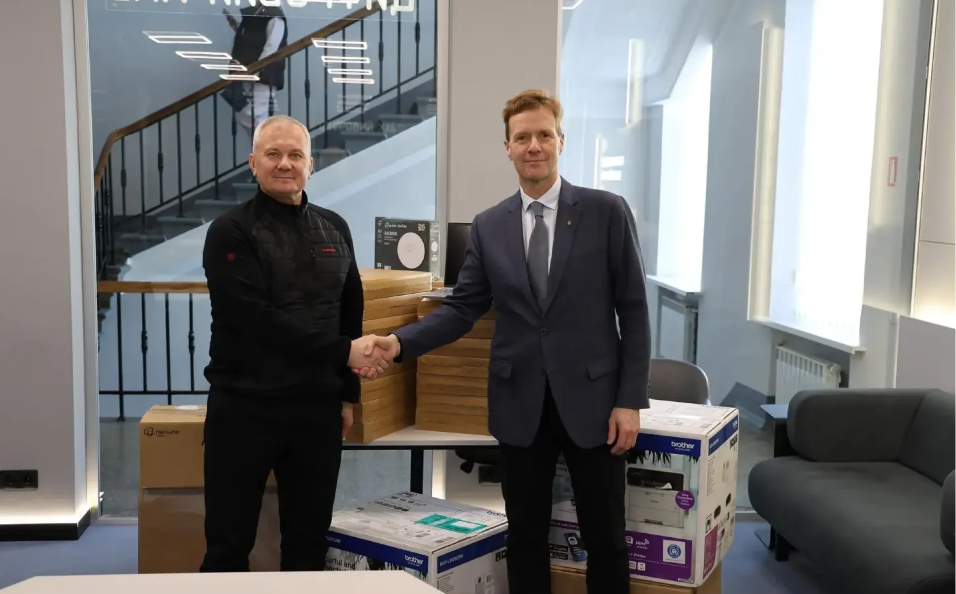 European Union Advisory Mission Ukraine provides IT equipment to National Academy of Internal Affairs
