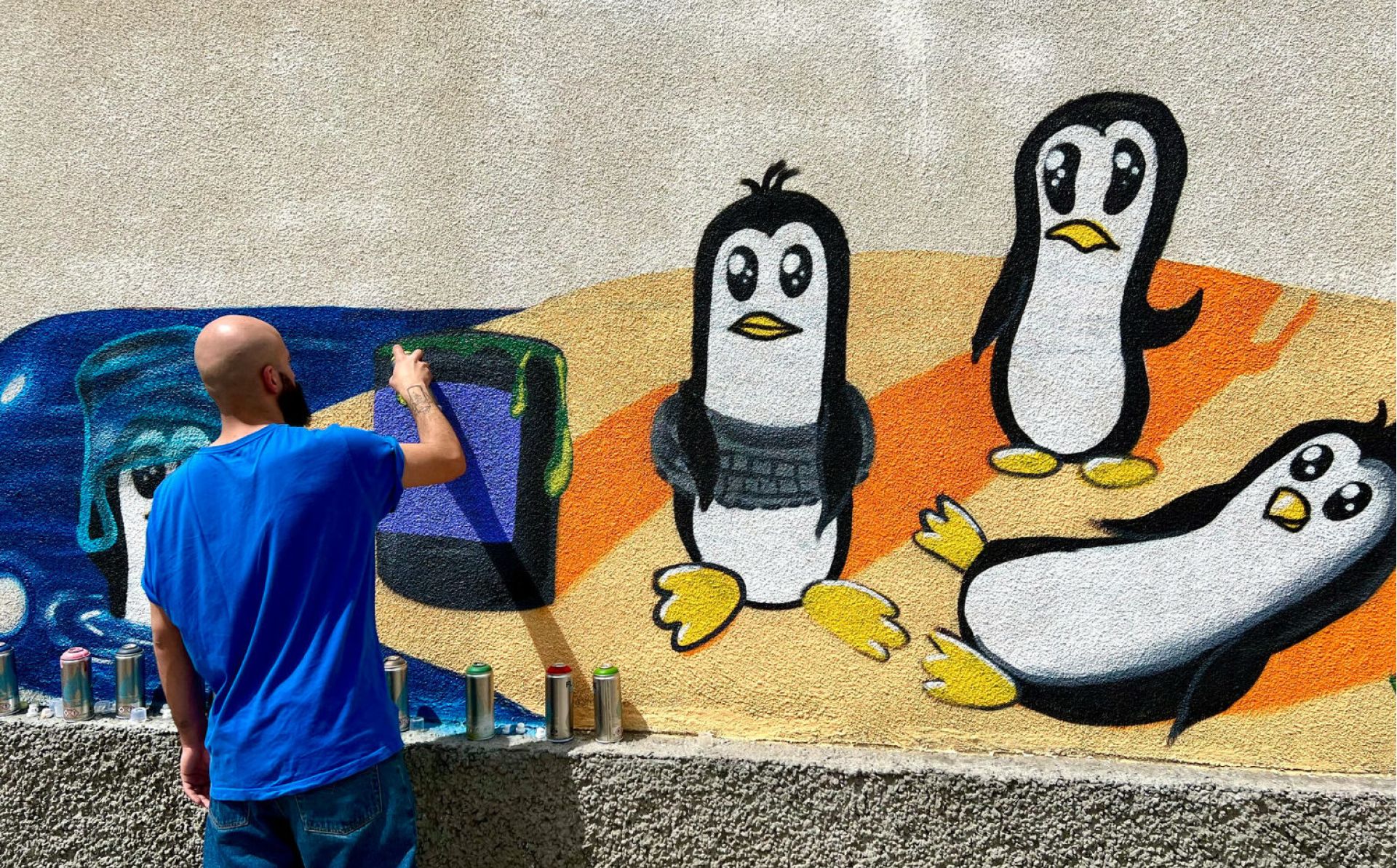 EU4Climate: schools in Georgia use murals to promote climate action