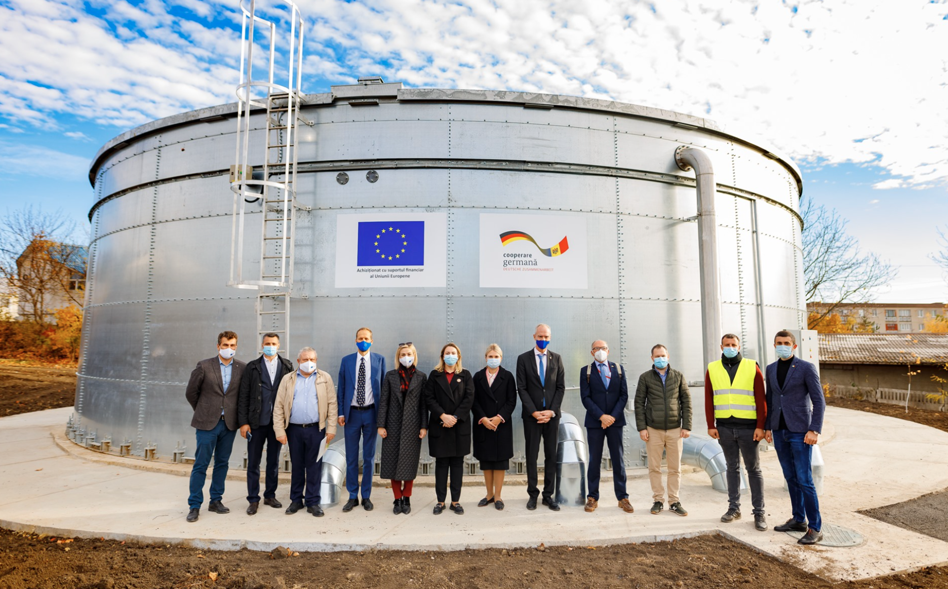 Moldova: EU provides 37,000 people from Falesti and Drochia with improved water supply services