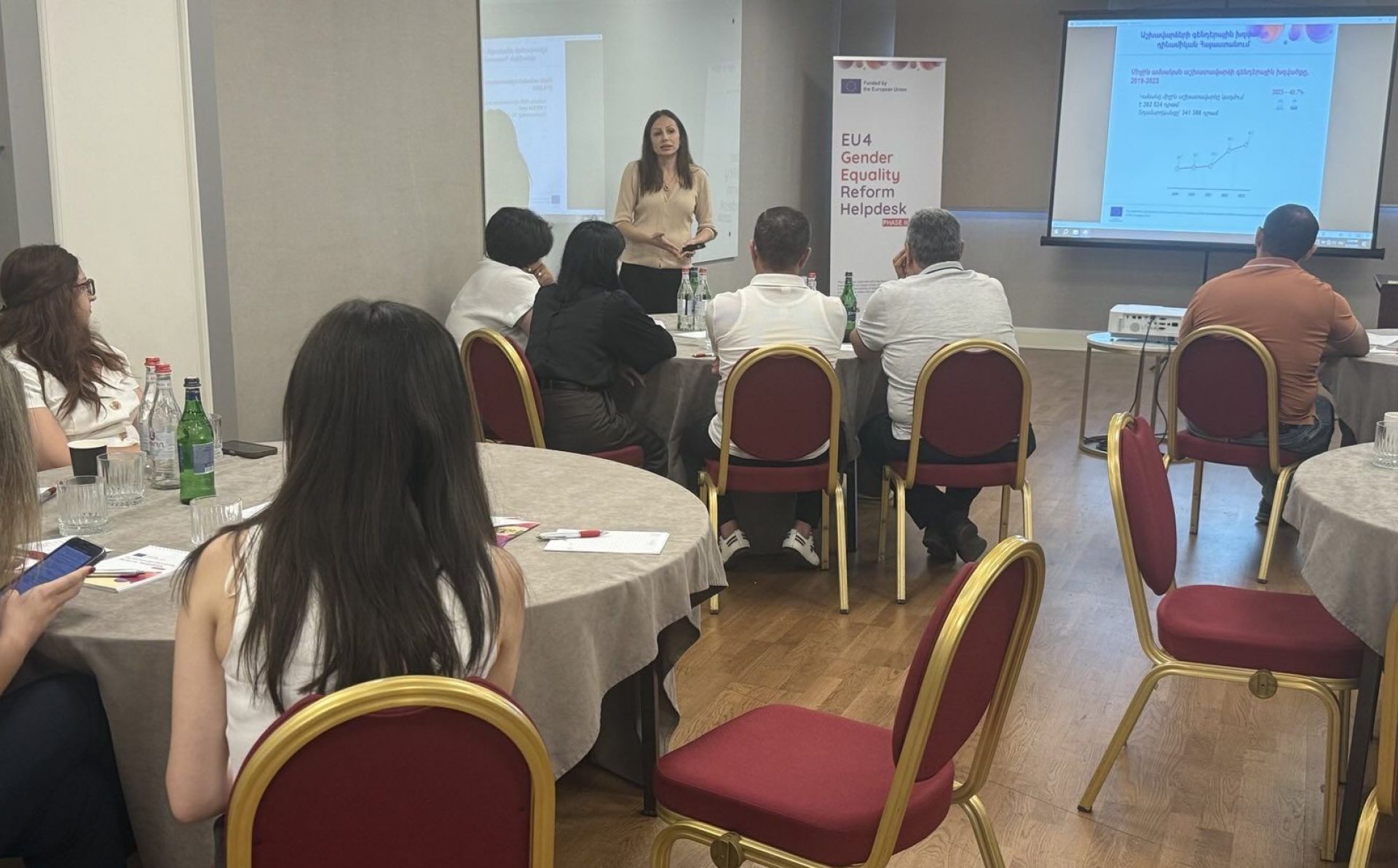 Training on gender equality and combatting hate speech strengthens capacities in Armenia’s justice sector with EU support