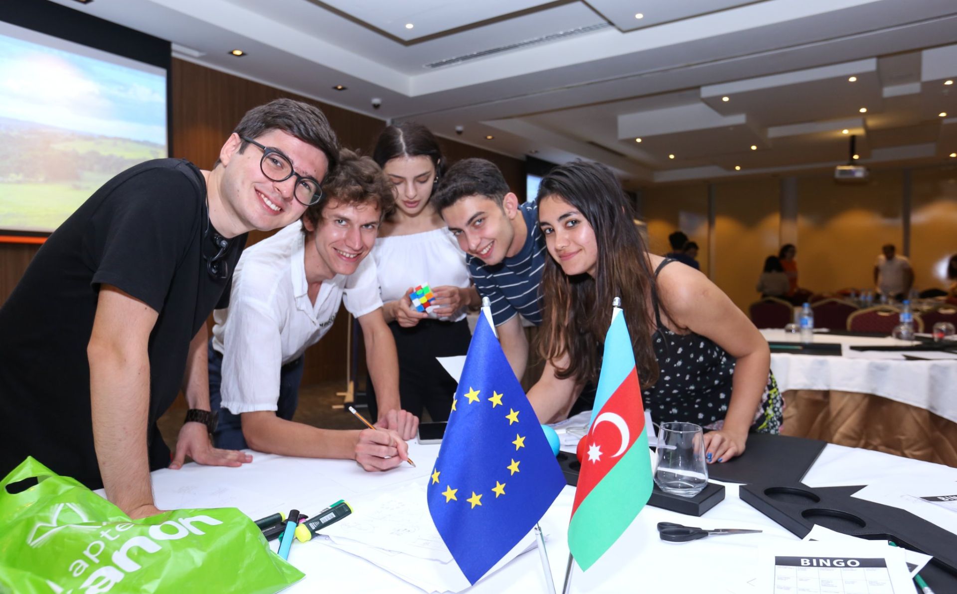 EuroSchool in Azerbaijan: bringing talented youngsters together to learn about the European Union
