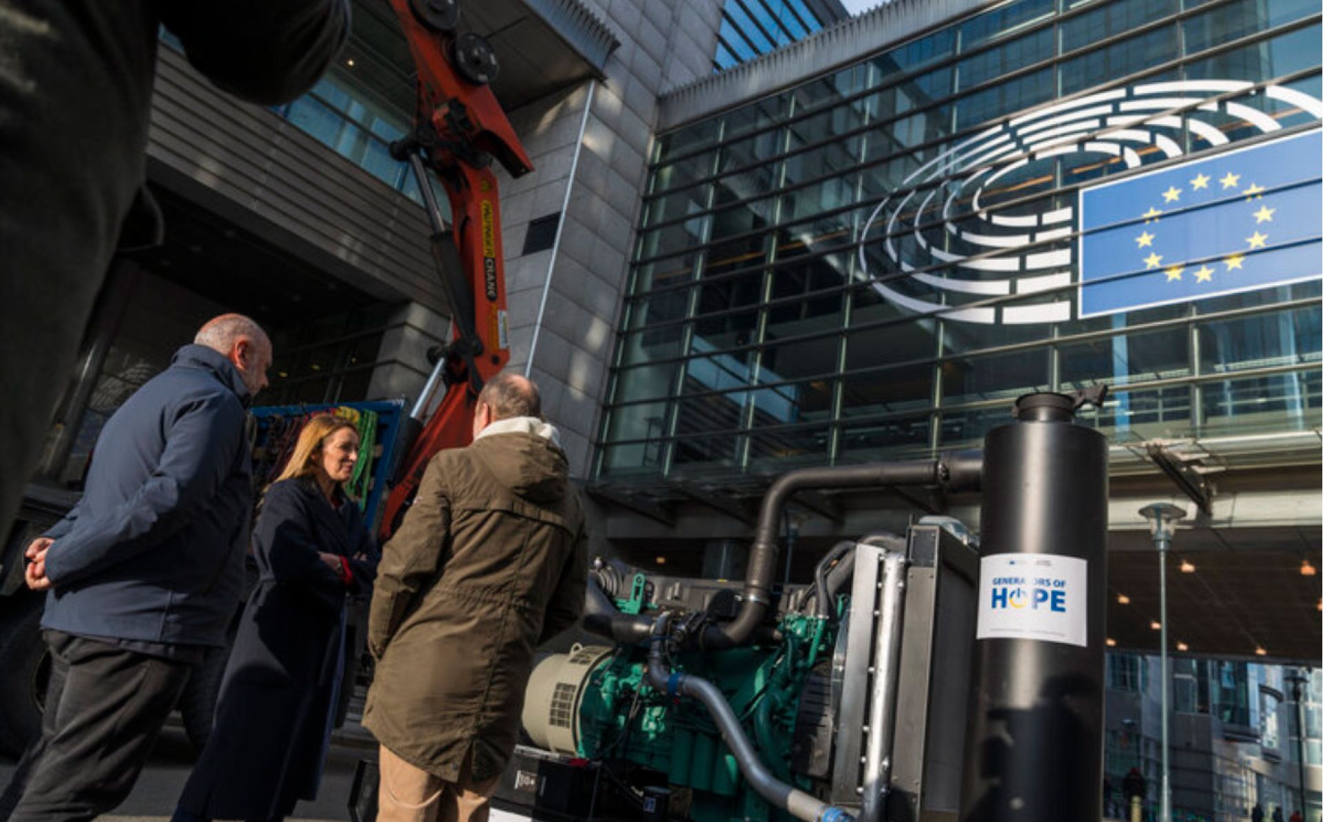 Generators of Hope: European Parliament donates generator to Ukraine