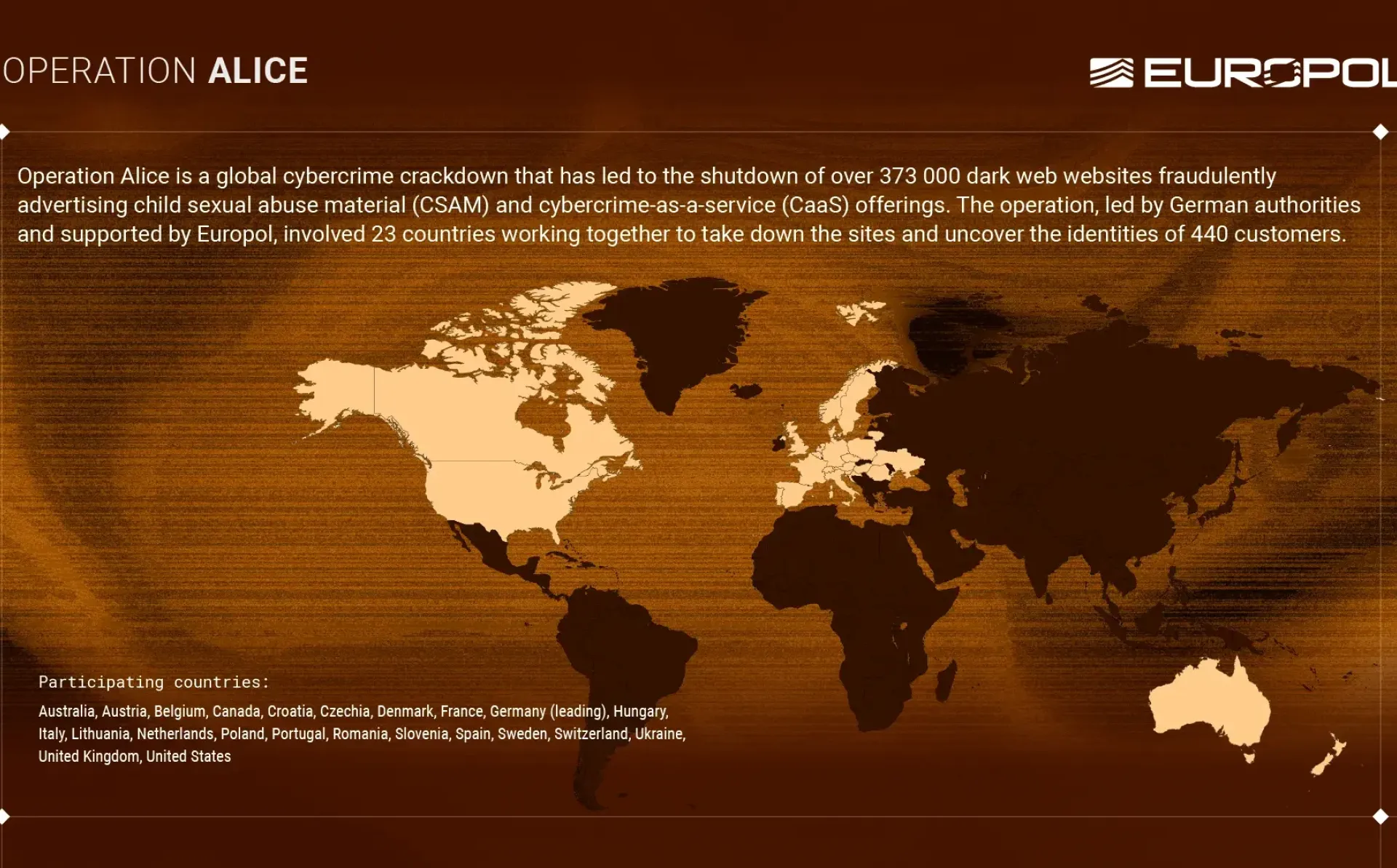 Global cybercrime crackdown: Europol shuts down over 373,000 dark web sites