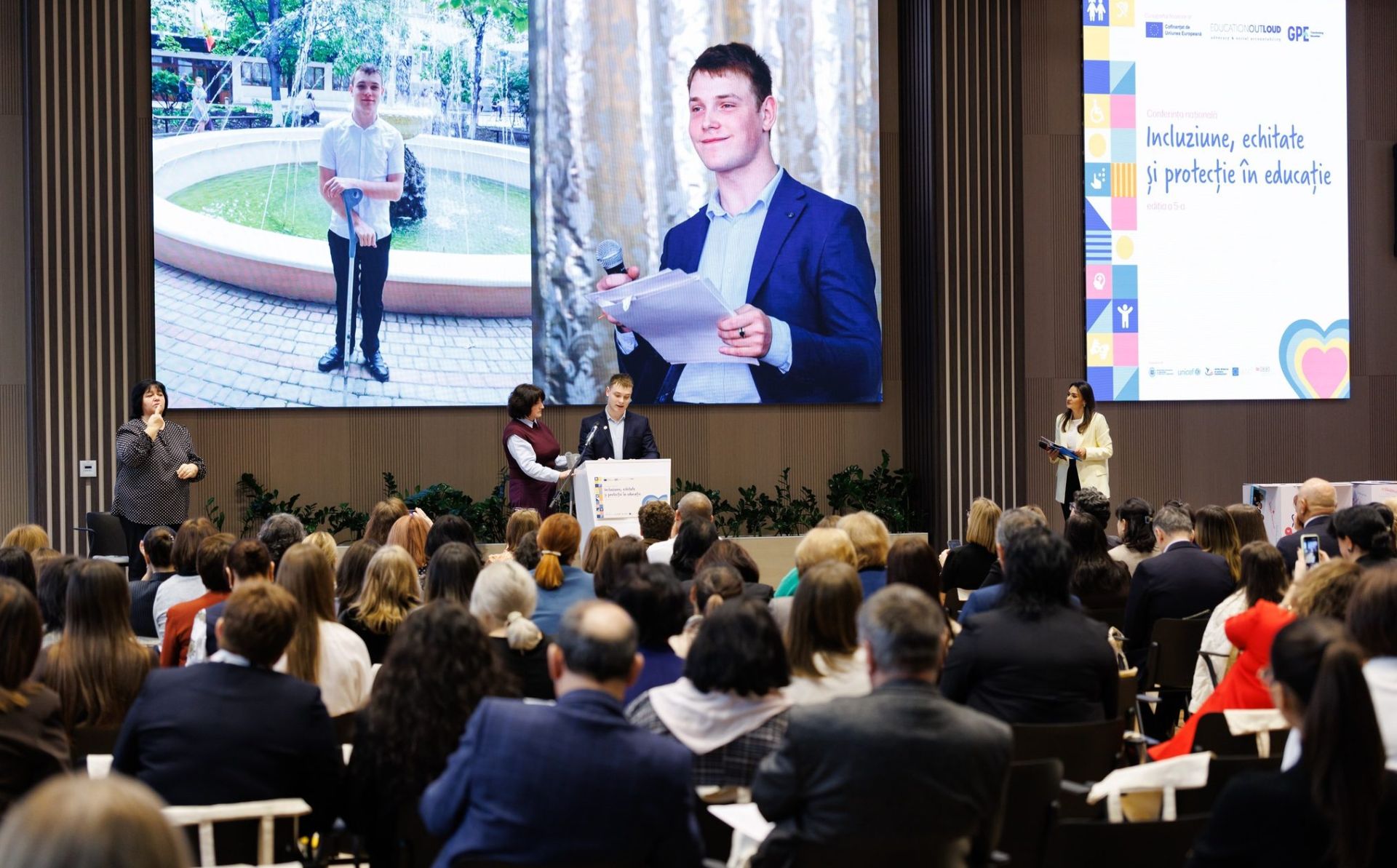 Conference on inclusion, equity and protection in education takes place in Moldova