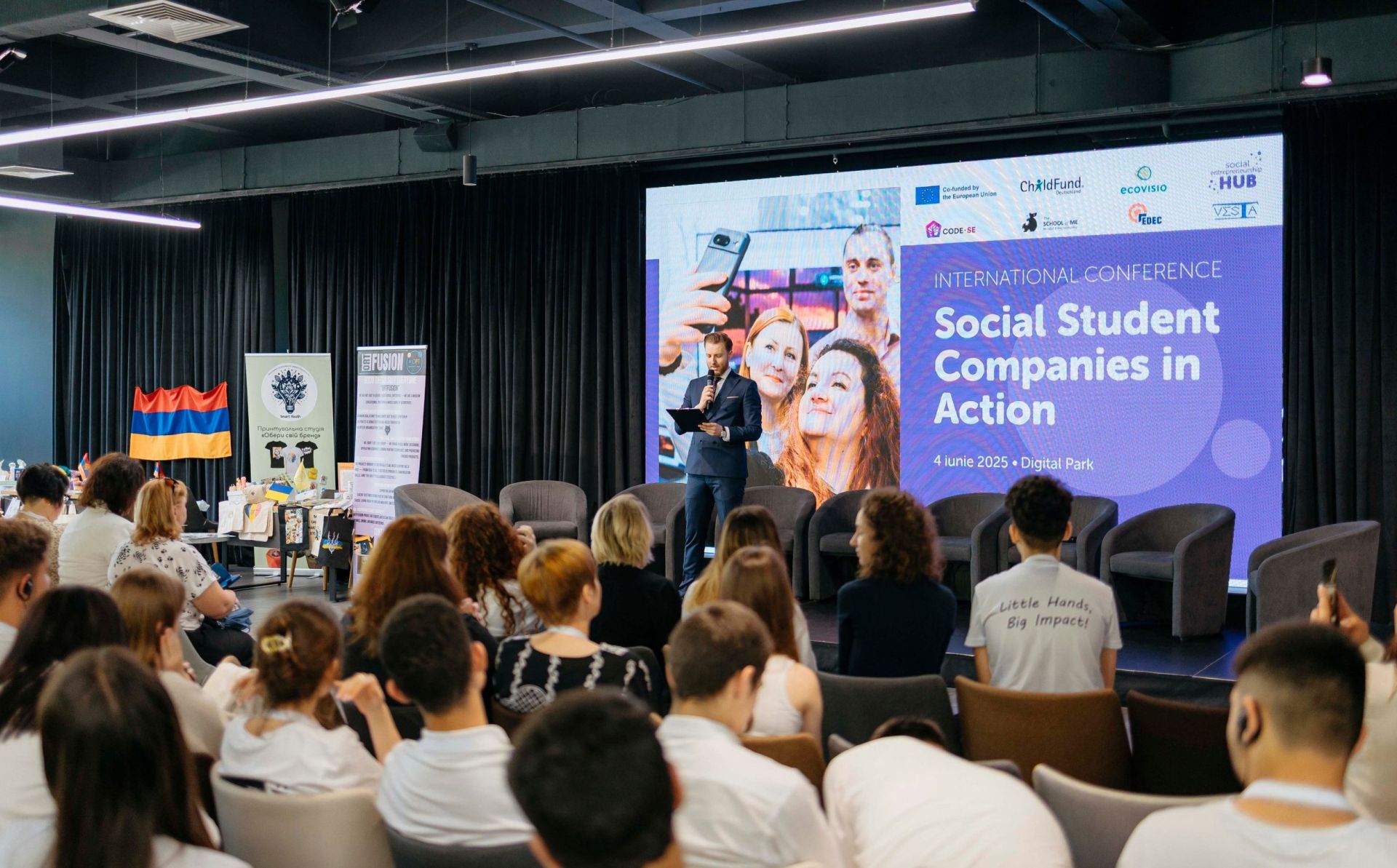 EU4Youth: International conference on social student companies held in Chișinău