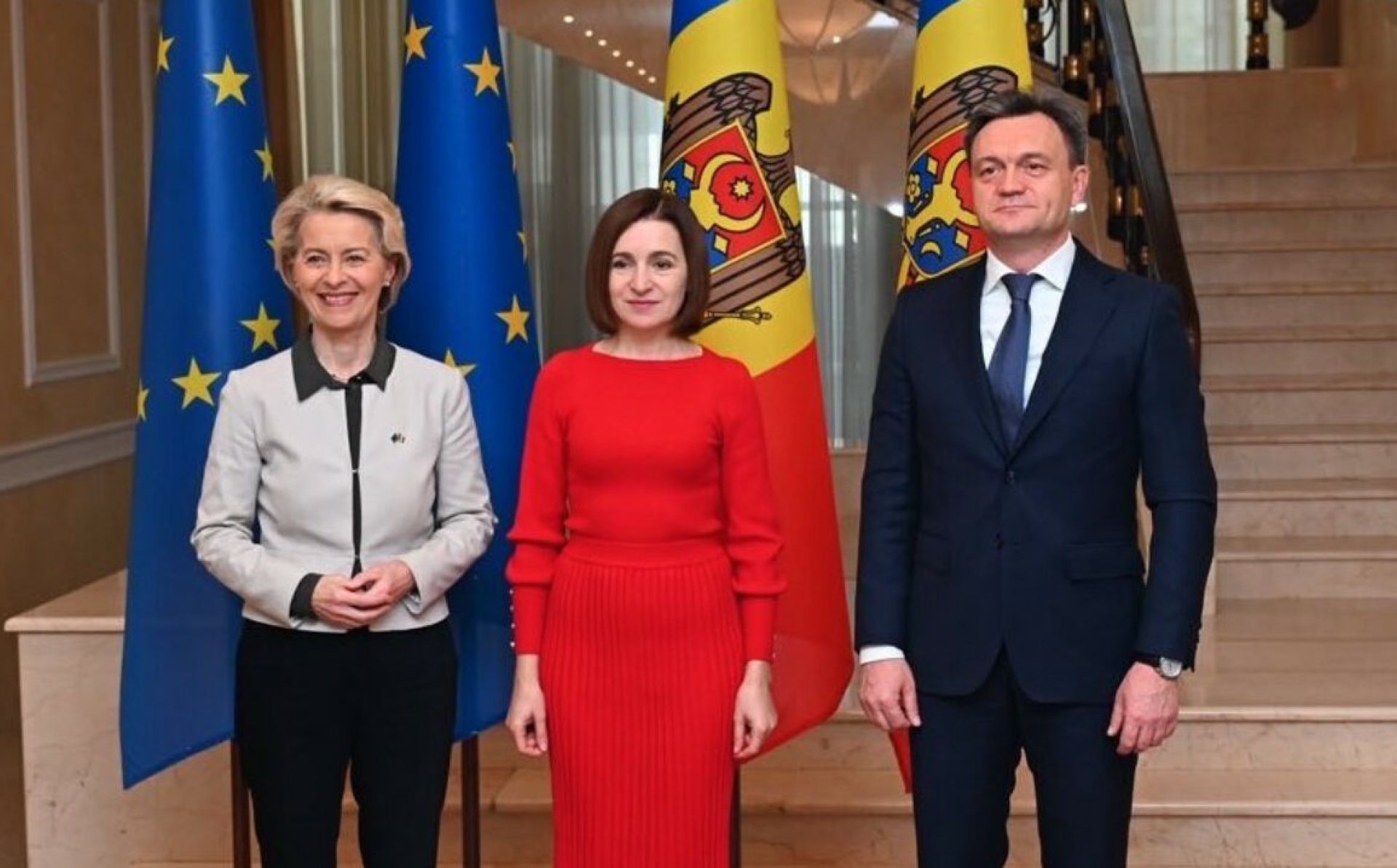 Von der Leyen in Moldova: ‘Well done, stay focused and keep up the good work’