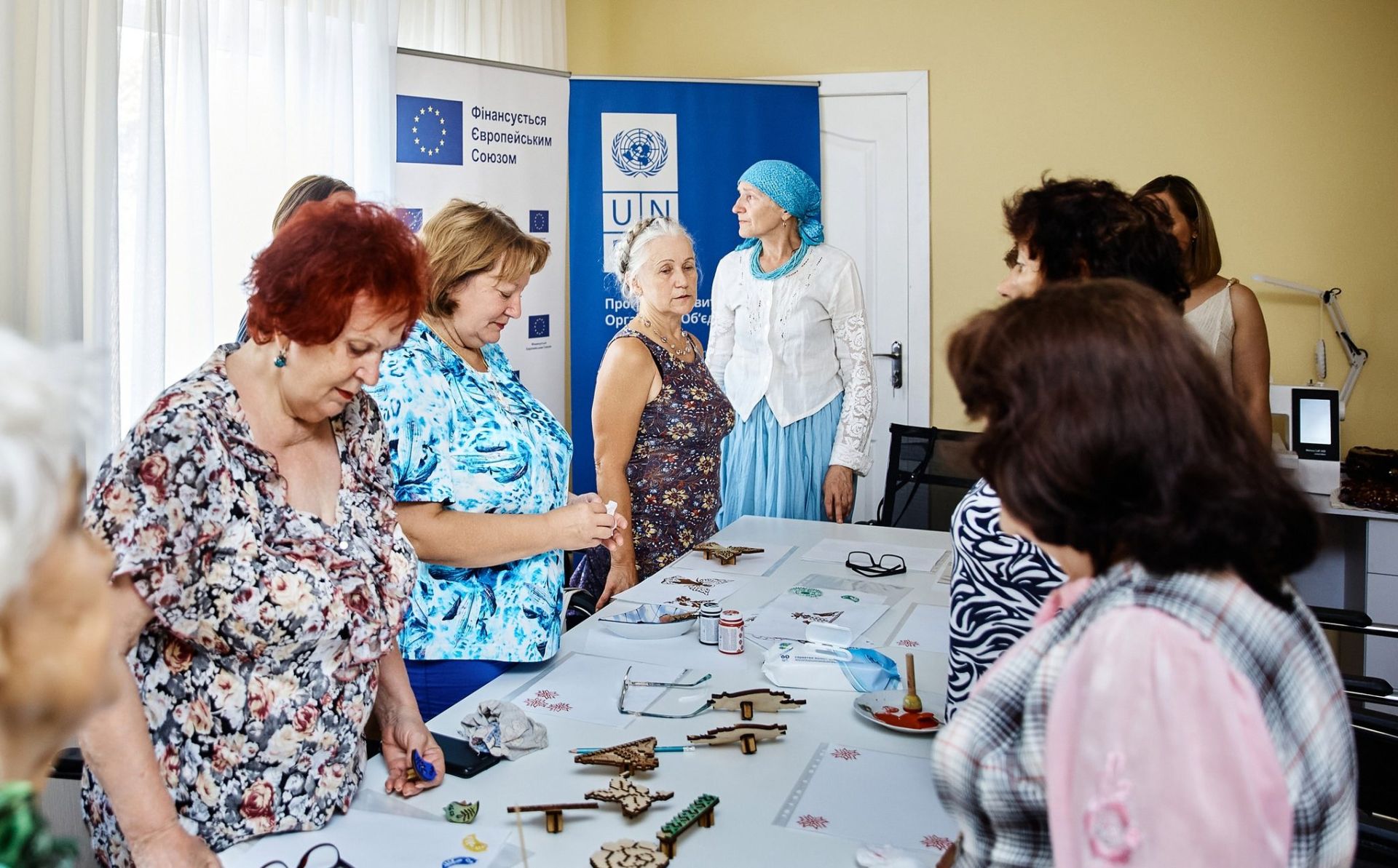 EU4Recovery: Центр дозвілля та підтримки літніх людей відкрився на Дніпропетровщині