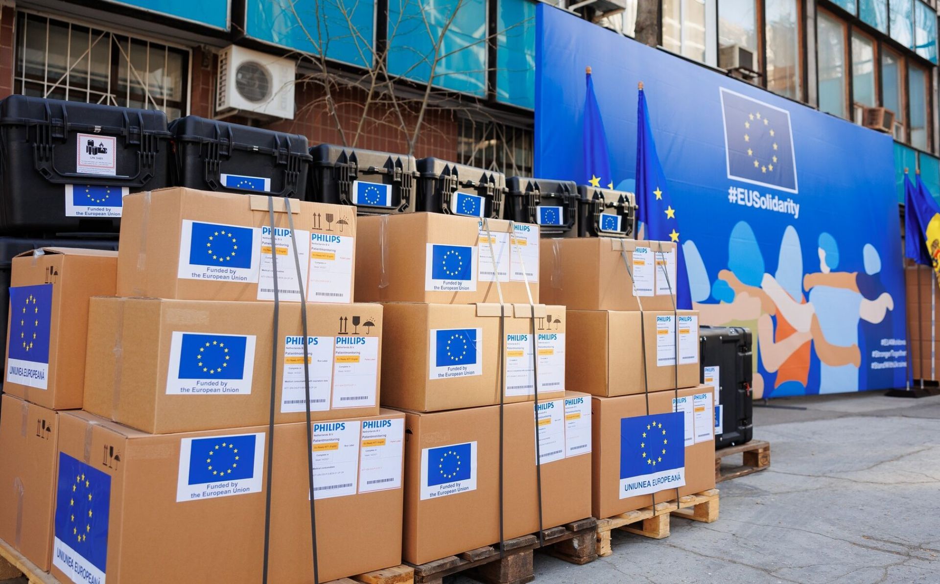 RescEU: Medical equipment worth €4.2 million arrives in Moldova