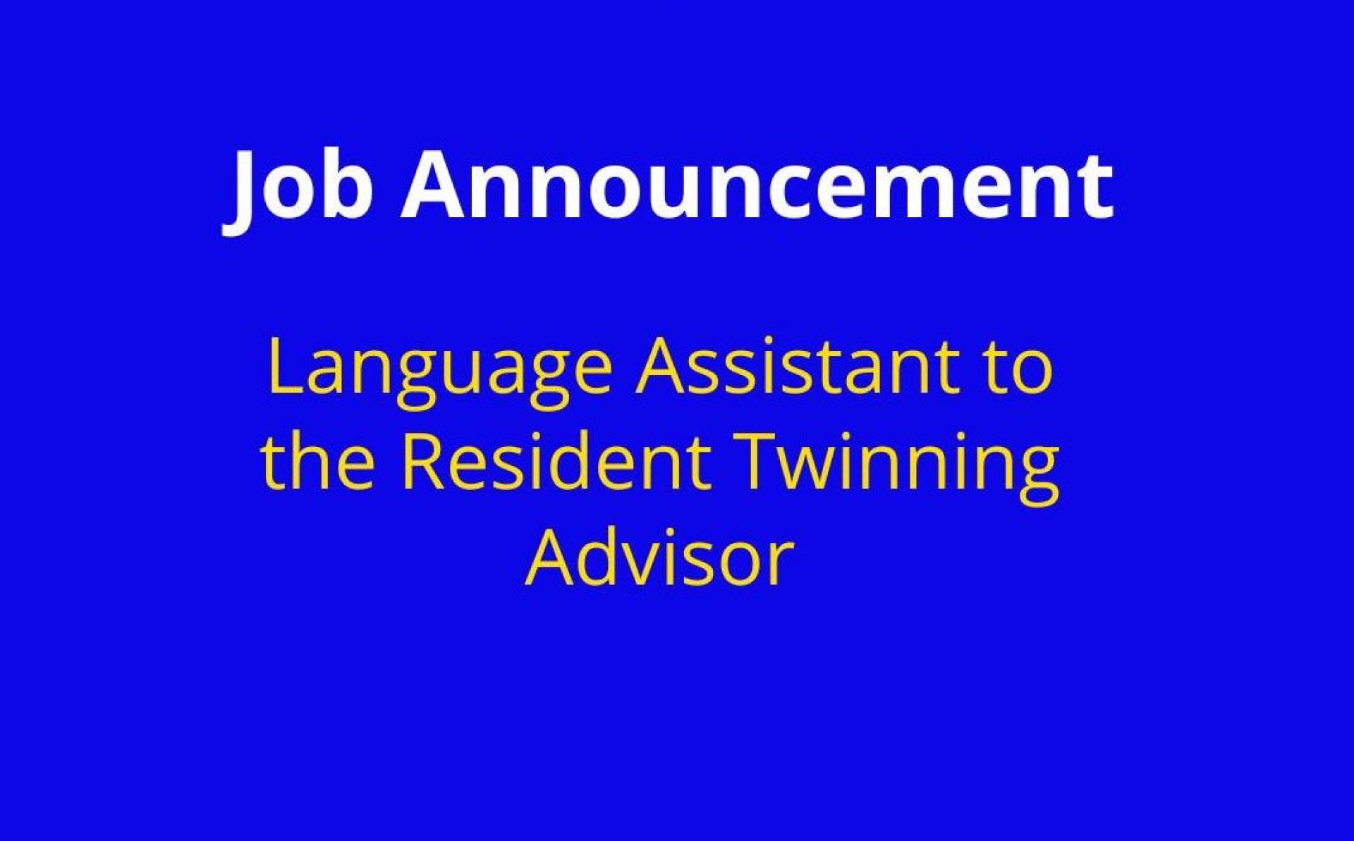 EU in Moldova announces new job vacancy for Twinning project