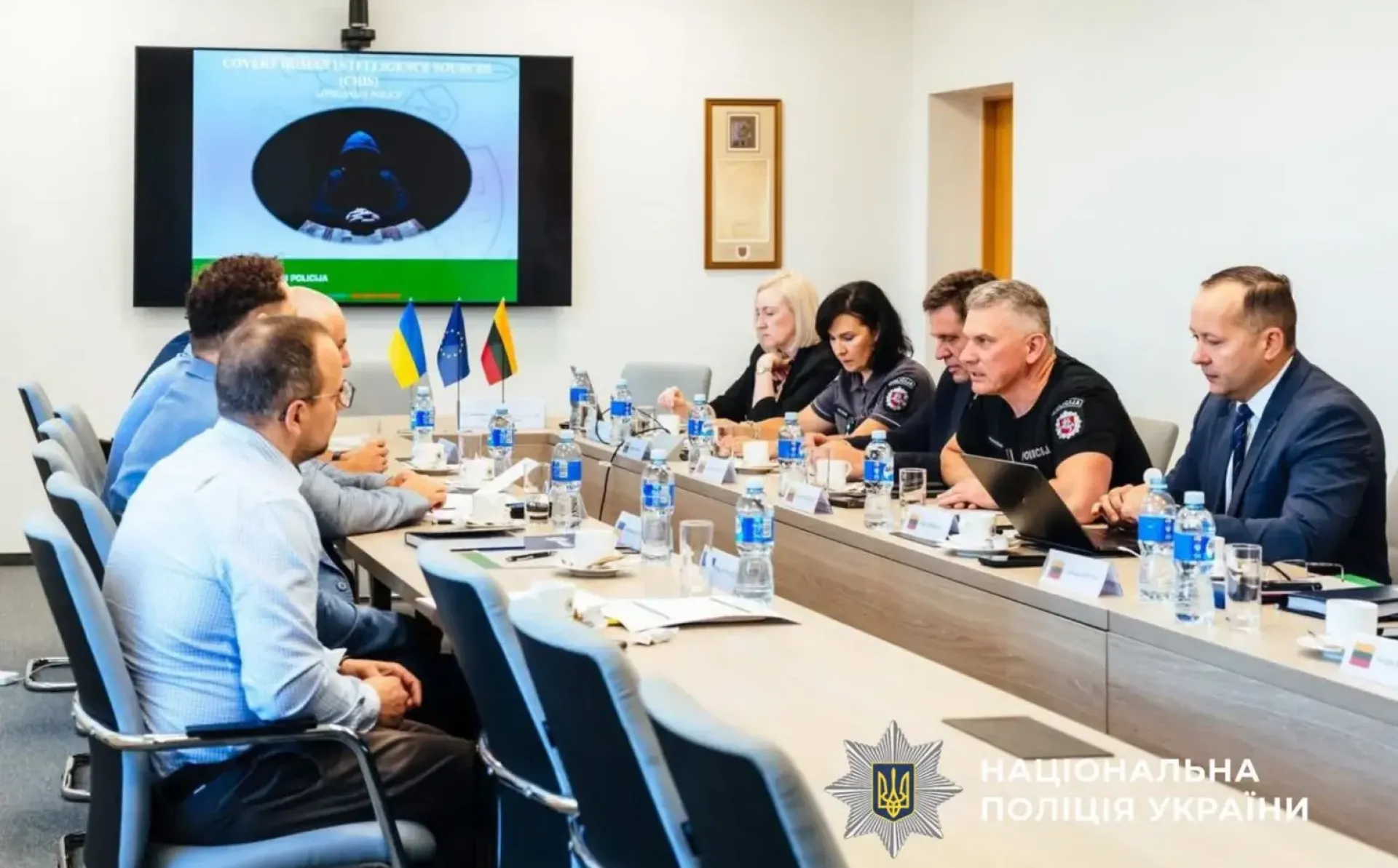 Консультативна місія ЄС організувала навчальний візит до Литви для офіцерів Національної поліції України