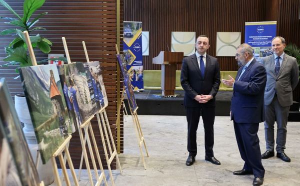 Georgian Prime Minister opens photo exhibition dedicated to the 15th anniversary of EU Monitoring Mission in Georgia