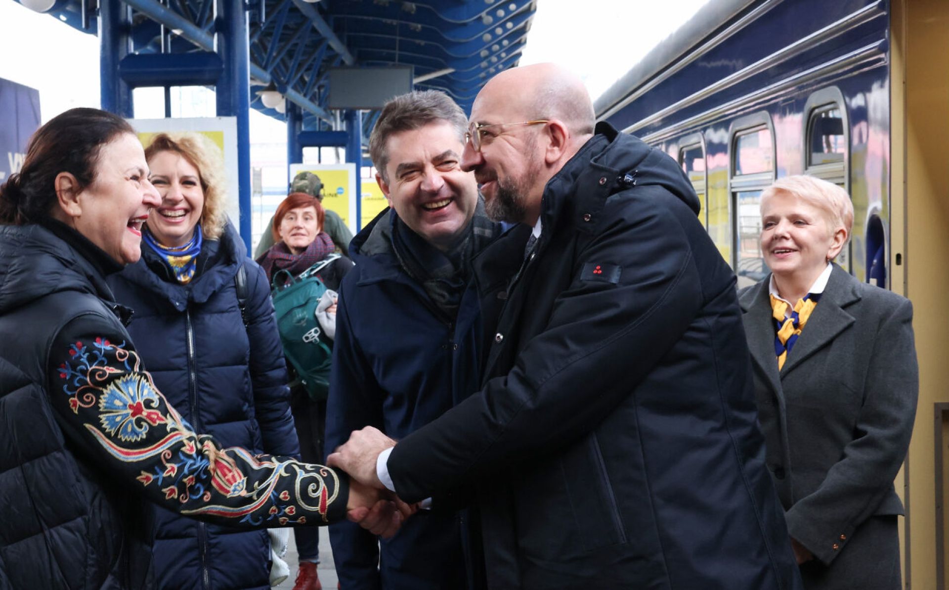 EU Council President Charles Michel travels to Kyiv