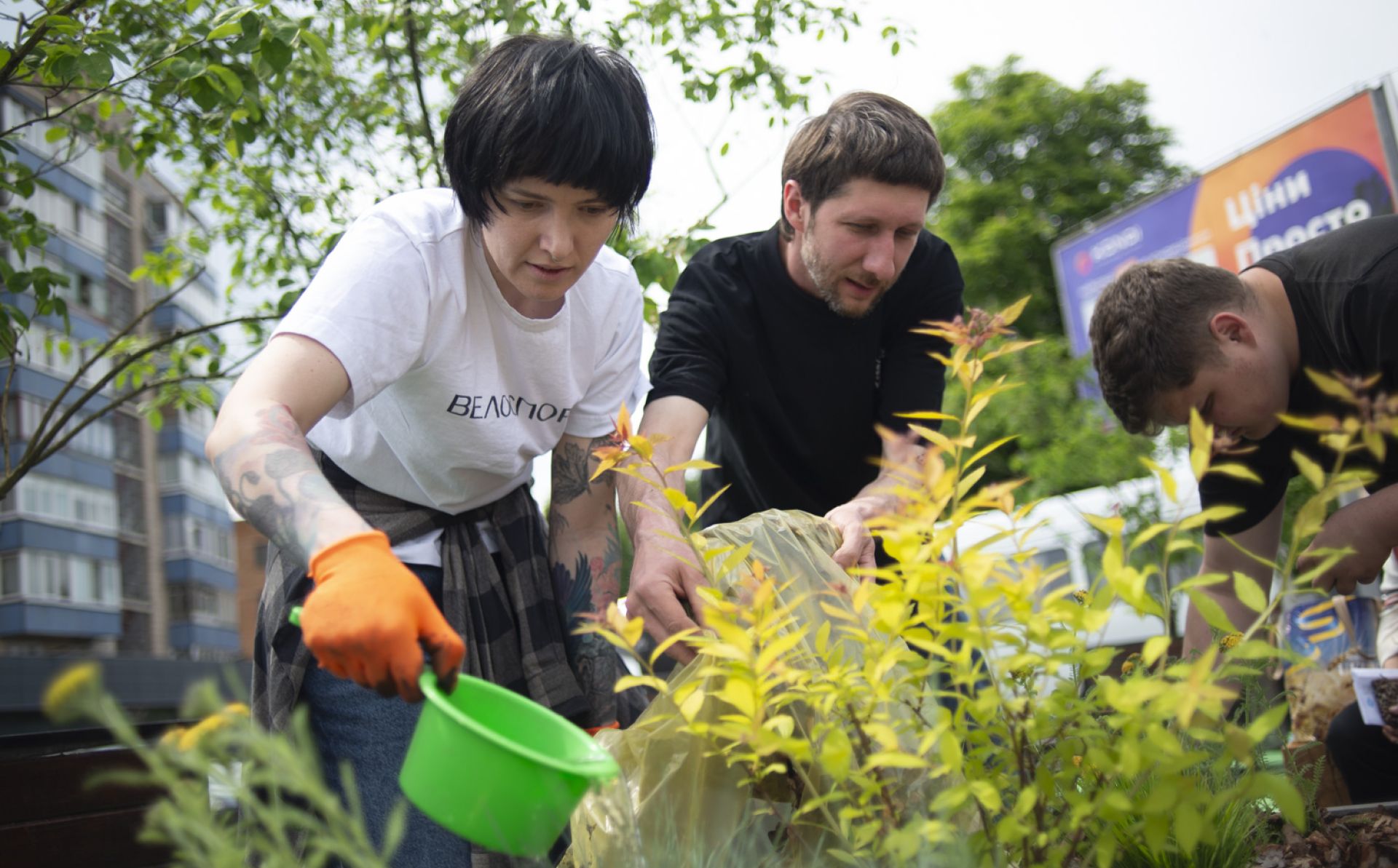Restoring community and environment in northern Ukraine