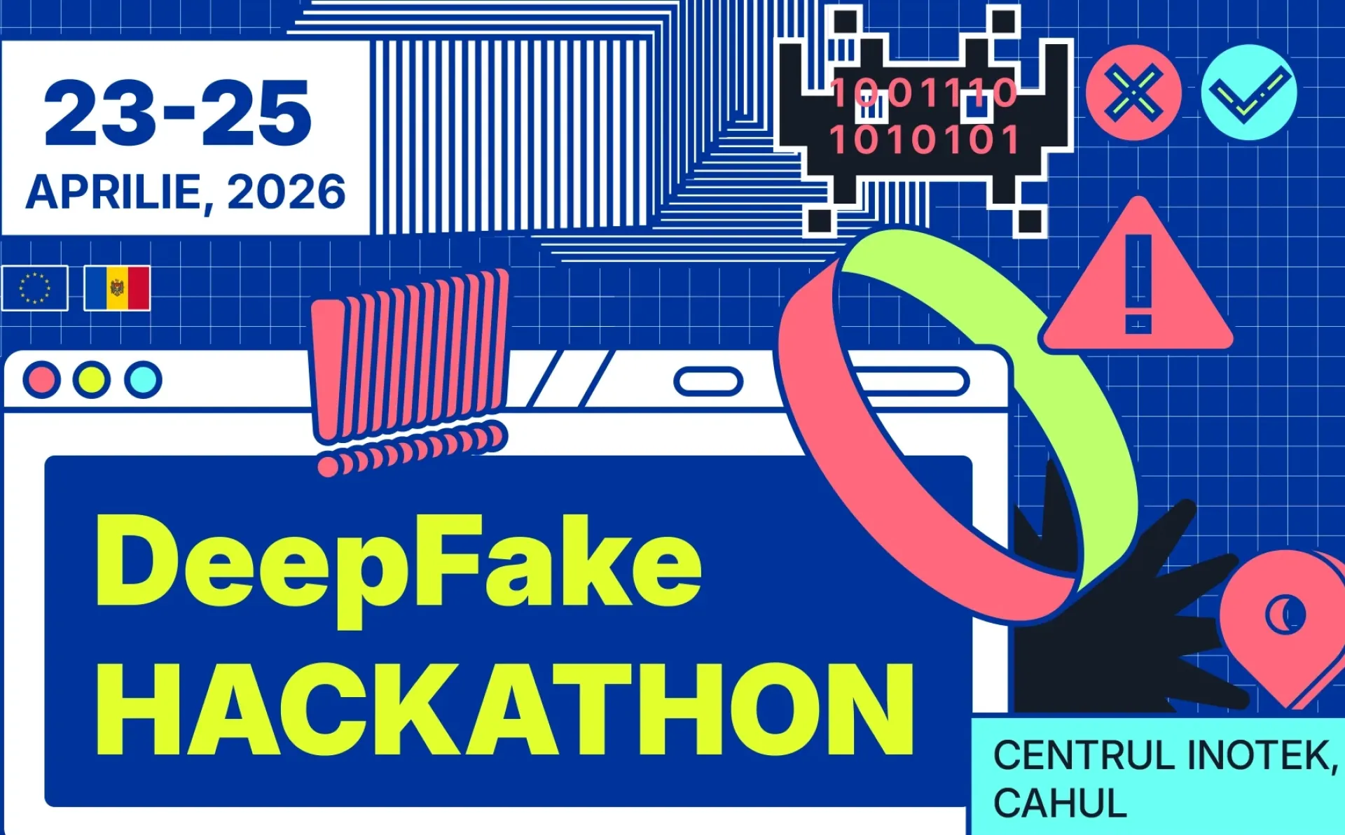 Join DeepFake Hackathon in Cahul, Moldova