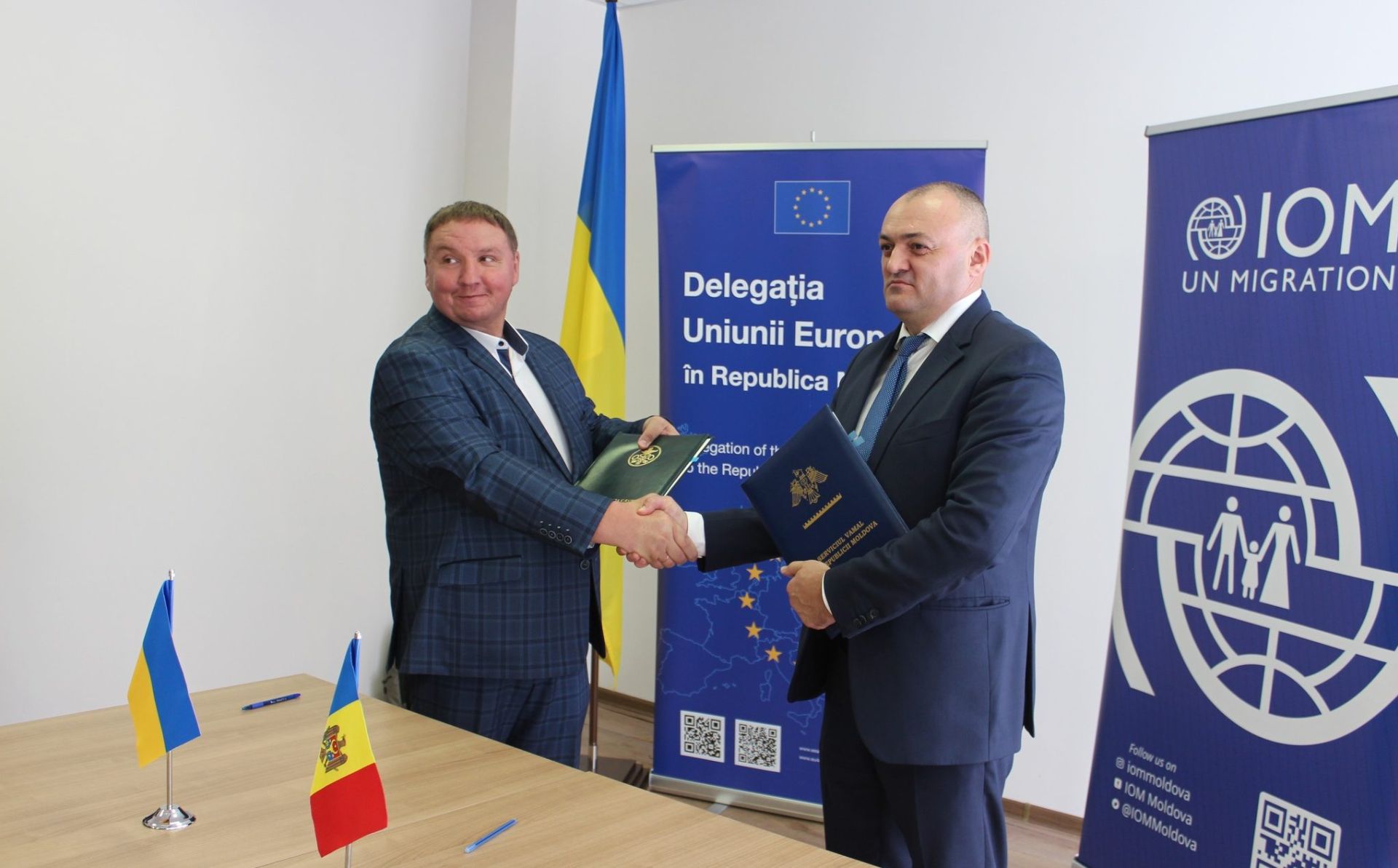 EU and IOM help enhance Ukraine-Moldova border security