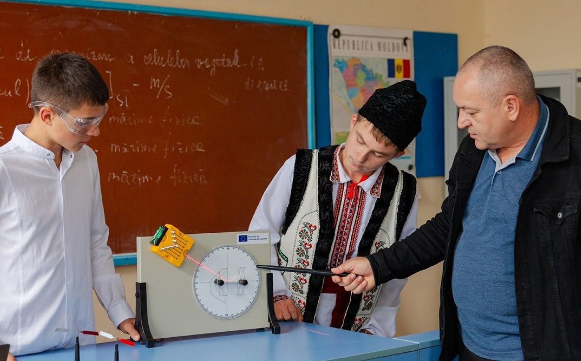 EU4Moldova: two gymnasiums in Leova district receive modern equipment