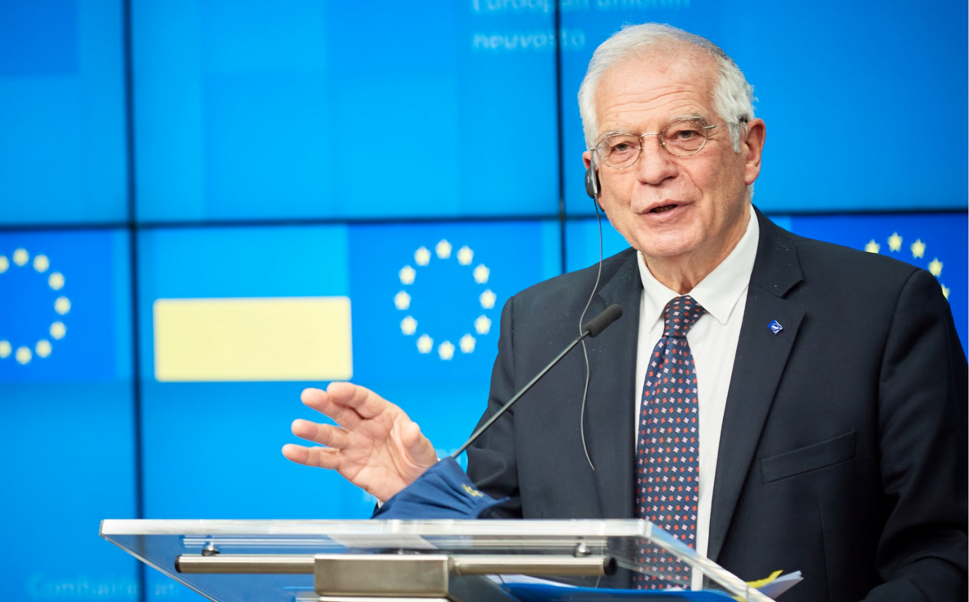 Borrell on Ukraine: EU strongly condemns the reported shelling of a kindergarten and says there is no evidence of troop withdrawal