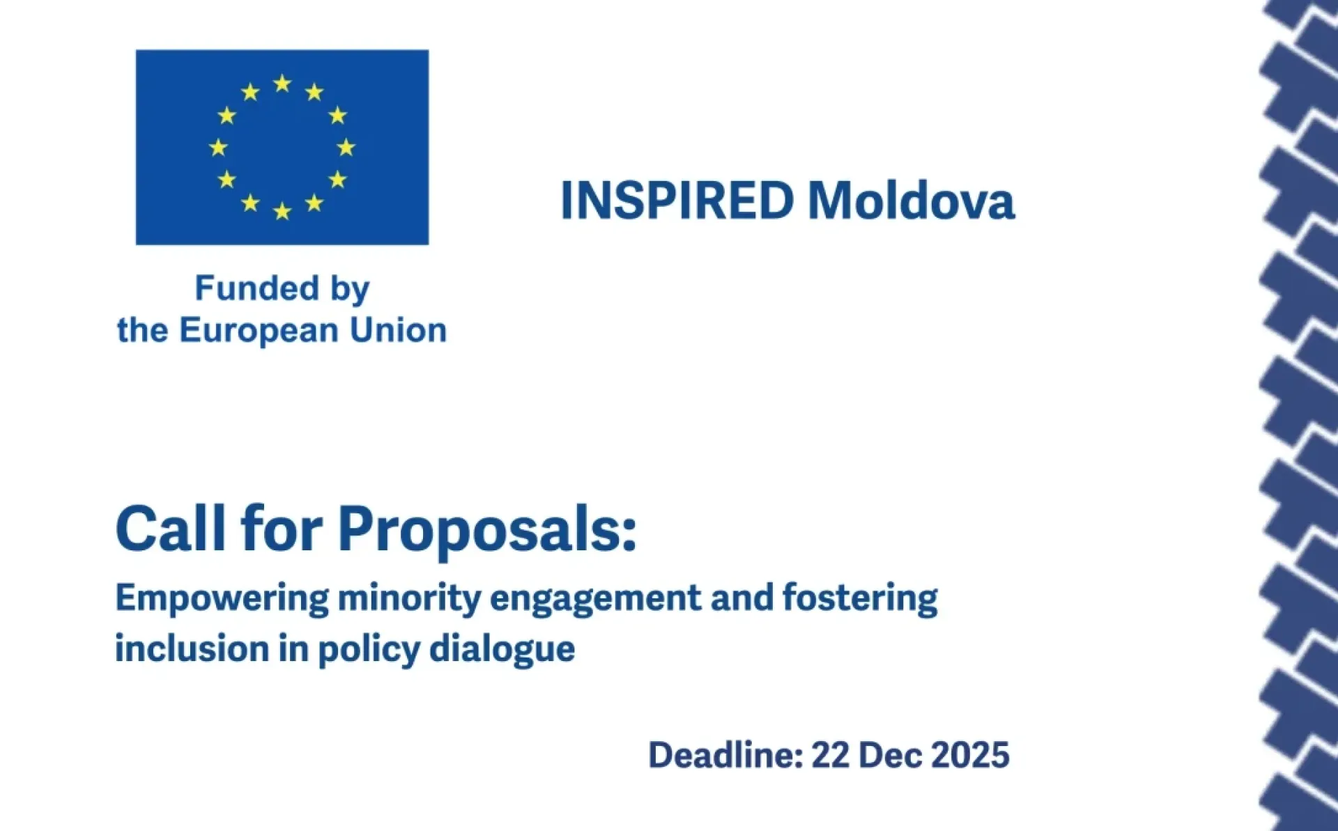 Granturi din partea INSPIRED Moldova: consolidarea implicării minorităților și promovarea incluziunii în dialogul politic
