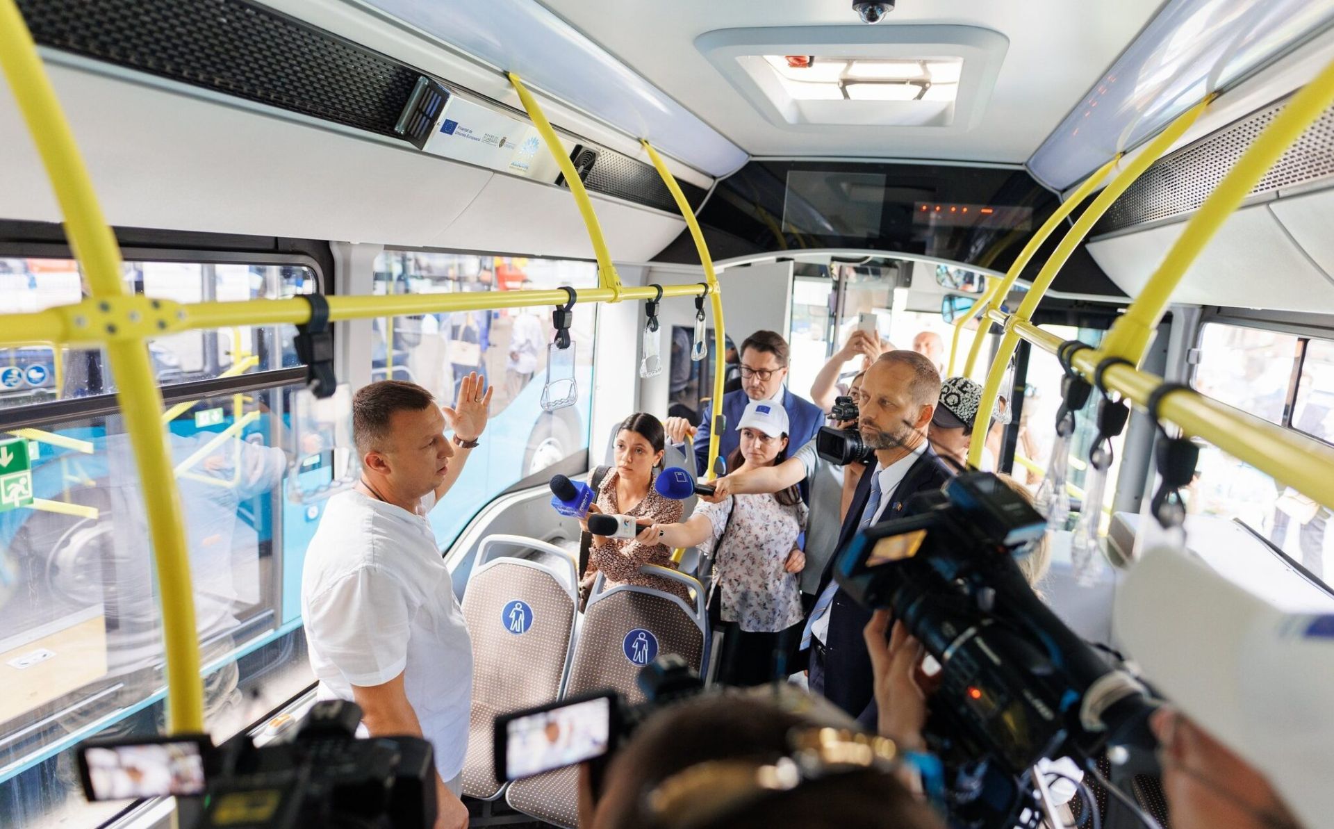 Moldova: Sprijinul UE pentru dezinfectare în transportul public pe timp de pandemie
