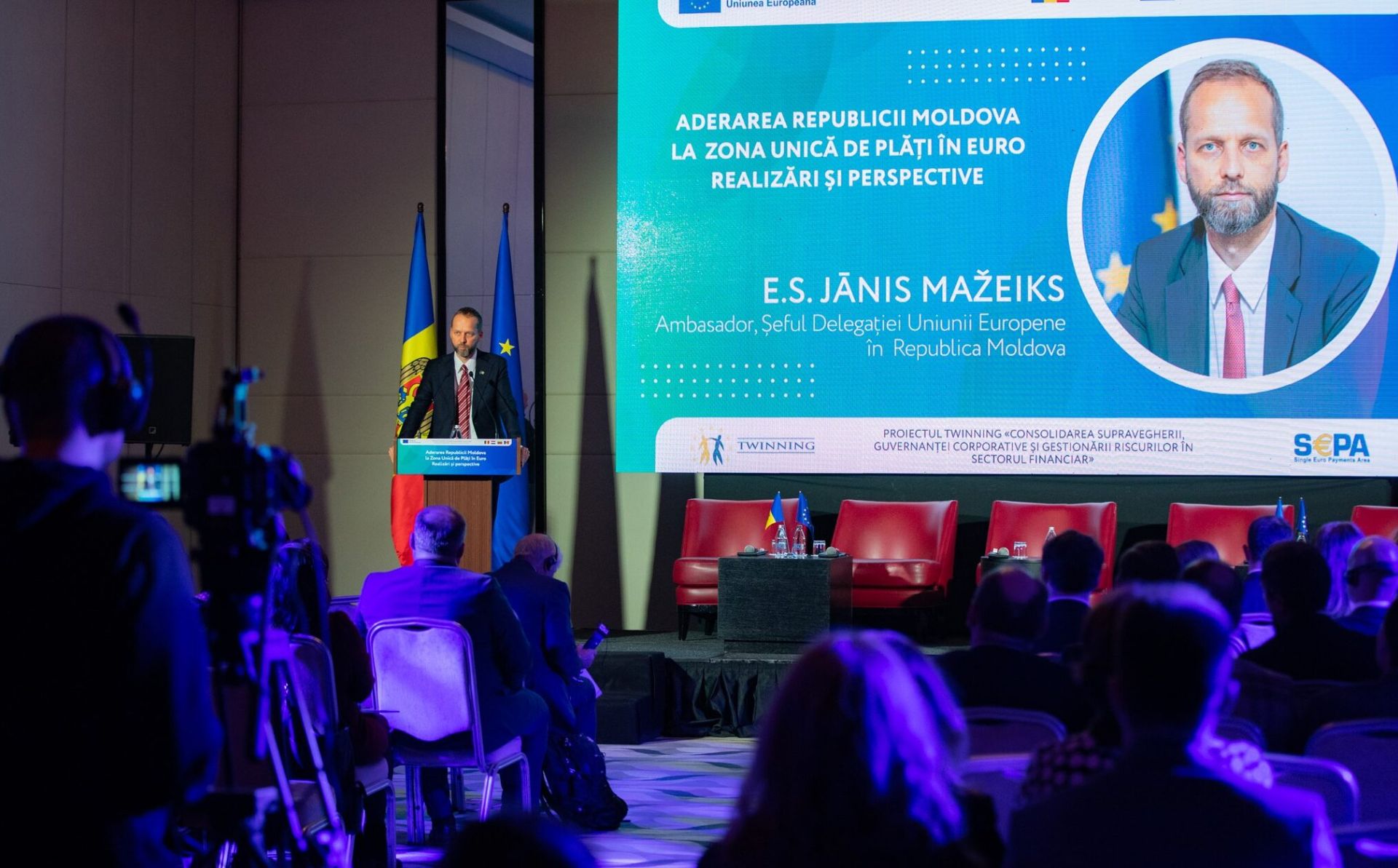 Conference discusses prospect of Moldova joining the Single Euro Payments Area (SEPA)