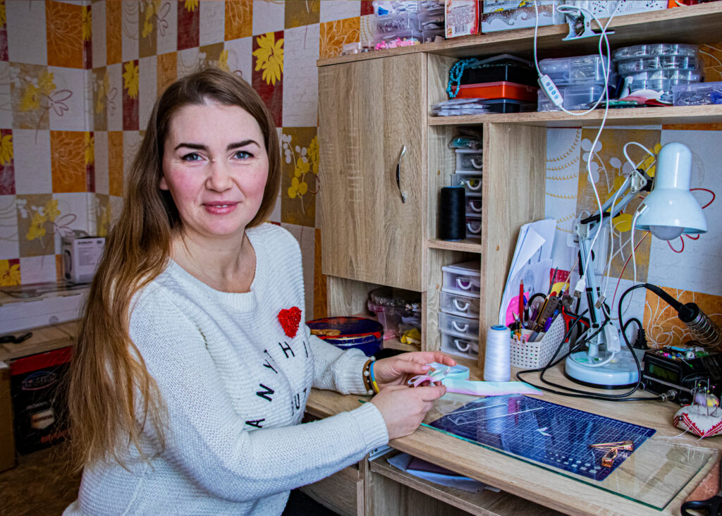 Anastasia’s story: how a mother of four turned her hobby into a job