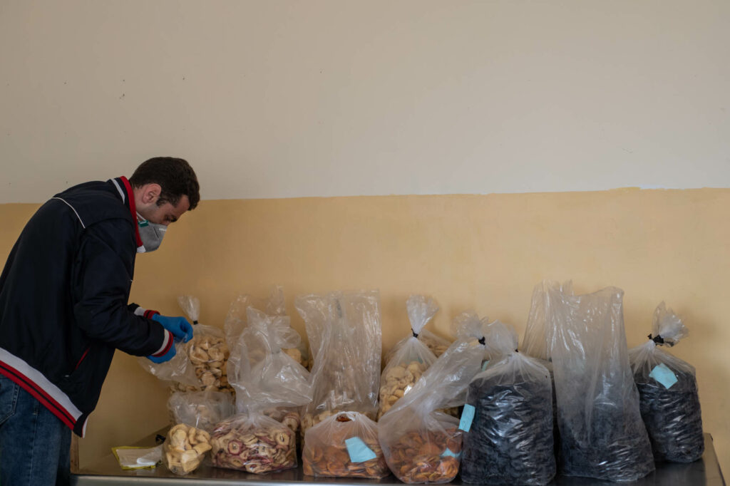 Production of natural dried fruits with the EU4Youth support: how a young man from Armenia achieved success