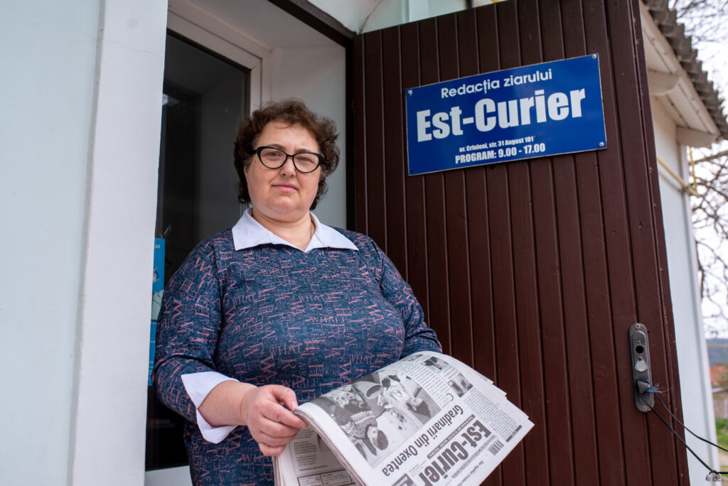 A story of courage and local journalism. Elena Motricală: ‘Life is such that you never know what you are capable of’