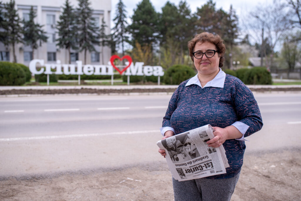 A story of courage and local journalism. Elena Motricală: ‘Life is such that you never know what you are capable of’