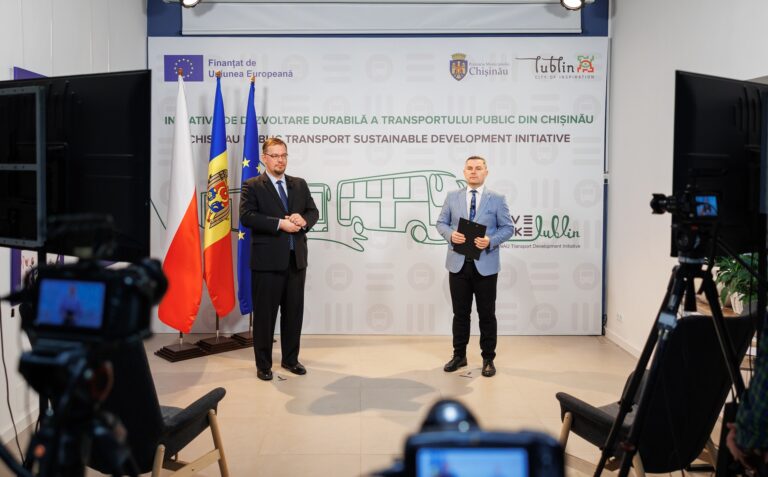 MOVE IT like Lublin: EU-funded project to improve public transport in Moldovan capital