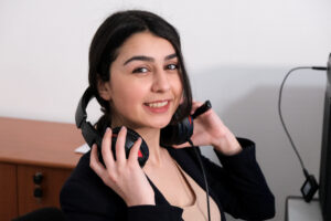 It’s not just reading a text behind the screen: Armenian students try their hand at journalism