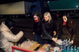 My heart breaks: the Moldovan women mobilising to help Ukrainian refugees