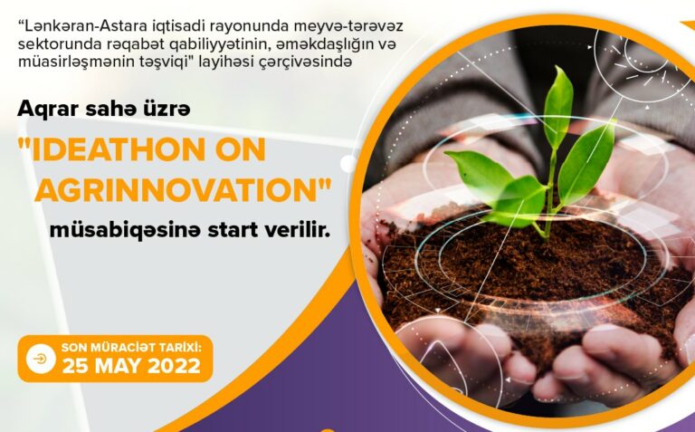 Ideathon on Agrinnovation: competition for youth in Azerbaijan