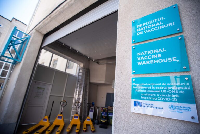 ЕС и ВОЗ помогли модернизировать Национальный склад вакцин в Молдове