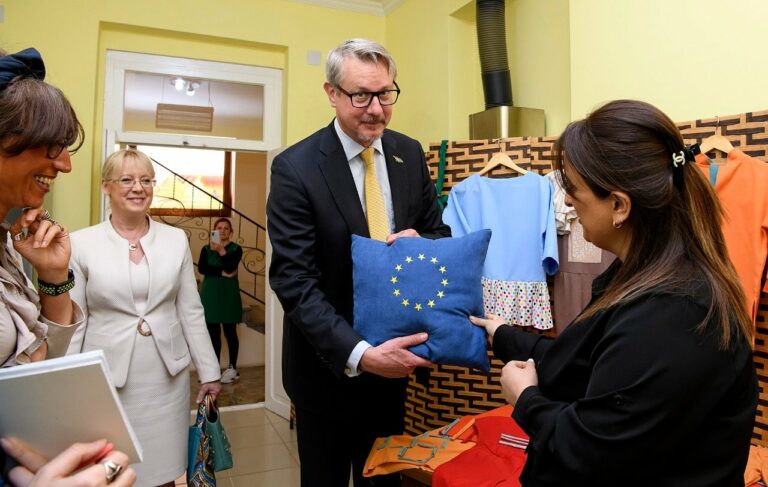 Georgia: Ambassador Hartzell meets green EU initiatives in Gori