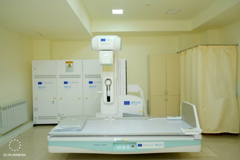 Հայաստան. ԵՄ-ն ռենտգենաբանական հետազոտության սարք է նվիրաբերել Գորիսի բժշկական կենտրոնին