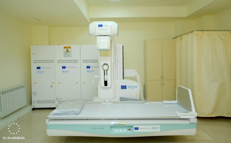 Armenia: EU donates X-ray equipment to Goris Medical Centre